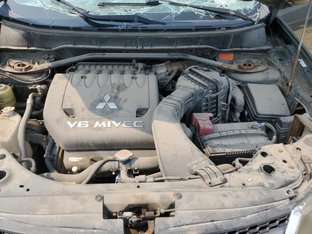 JA4MT31X79Z605027 - 2009 MITSUBISHI OUTLANDER SE GRAY photo 12