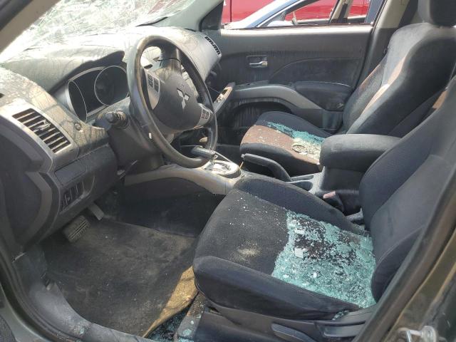 JA4MT31X79Z605027 - 2009 MITSUBISHI OUTLANDER SE GRAY photo 7