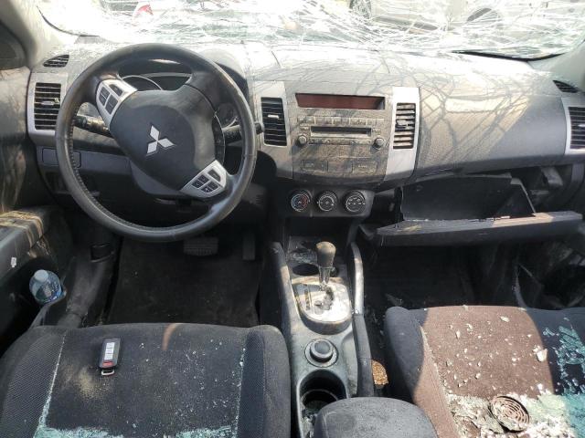 JA4MT31X79Z605027 - 2009 MITSUBISHI OUTLANDER SE GRAY photo 8