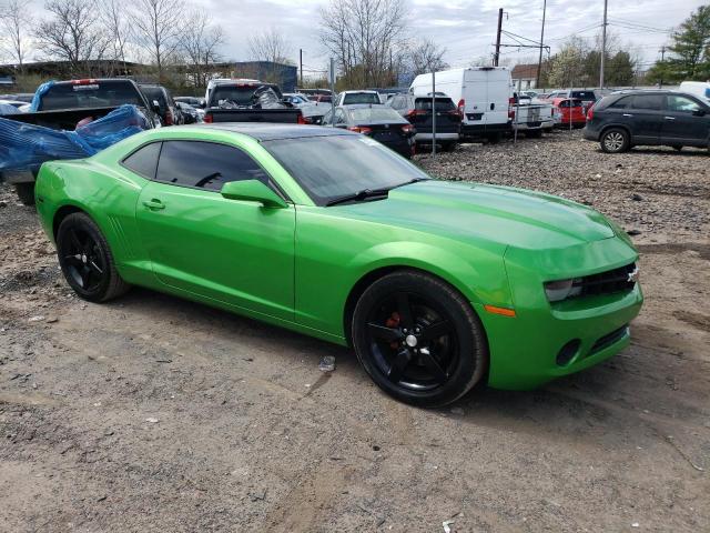 2G1FG1ED0B9131406 - 2011 CHEVROLET CAMARO LT GREEN photo 4