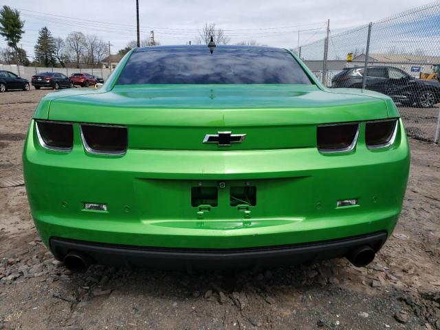 2G1FG1ED0B9131406 - 2011 CHEVROLET CAMARO LT GREEN photo 6