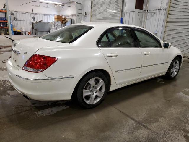 JH4KB16596C012262 - 2006 ACURA RL WHITE photo 3