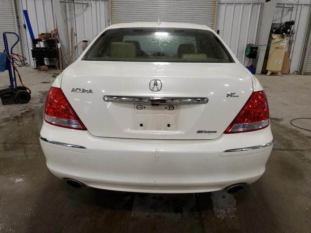 JH4KB16596C012262 - 2006 ACURA RL WHITE photo 6