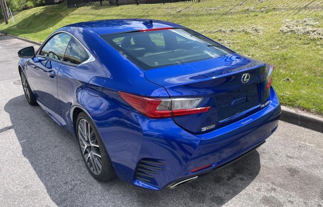 JTHHA5BC5H5005681 - 2017 LEXUS RC 200T BLUE photo 3