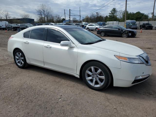 19UUA86229A001732 - 2009 ACURA TL WHITE photo 4