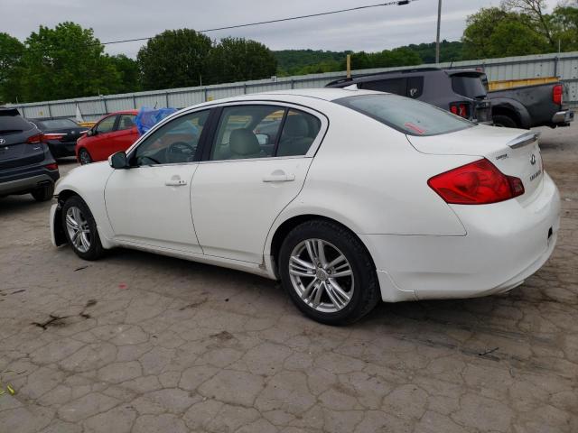 JN1DV6AR6BM651800 - 2011 INFINITI G25 WHITE photo 2