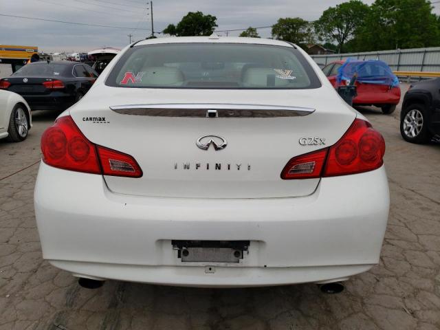 JN1DV6AR6BM651800 - 2011 INFINITI G25 WHITE photo 6