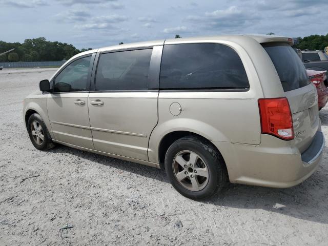 2C4RDGCG5DR523216 - 2013 DODGE GRAND CARA SXT BEIGE photo 2