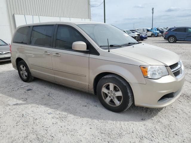 2C4RDGCG5DR523216 - 2013 DODGE GRAND CARA SXT BEIGE photo 4