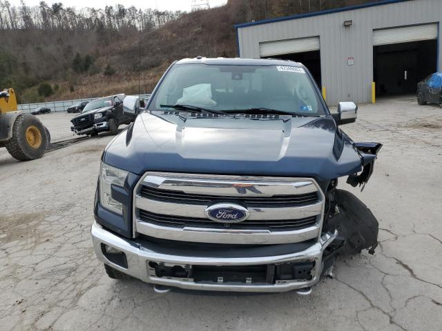 1FTEW1EG0GFC82339 - 2016 FORD F-150 SUPERCREW BLUE photo 5