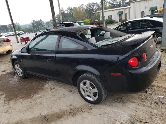 1G1AK15F077108016 - 2007 CHEVROLET COBALT LS BLACK photo 2