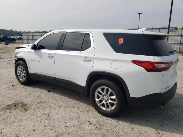 1GNERFKW2JJ158598 - 2018 CHEVROLET TRAVERSE LS WHITE photo 2