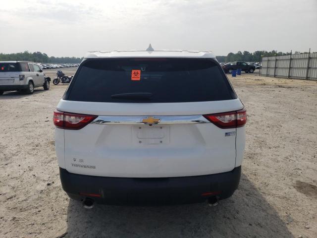 1GNERFKW2JJ158598 - 2018 CHEVROLET TRAVERSE LS WHITE photo 6