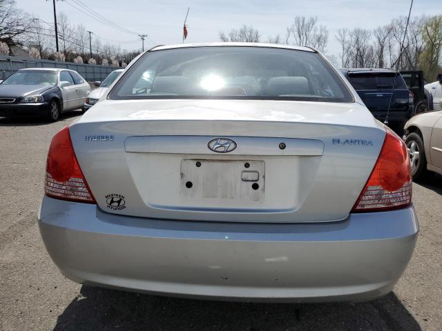 KMHDN46D65U943865 - 2005 HYUNDAI ELANTRA GLS SILVER photo 6