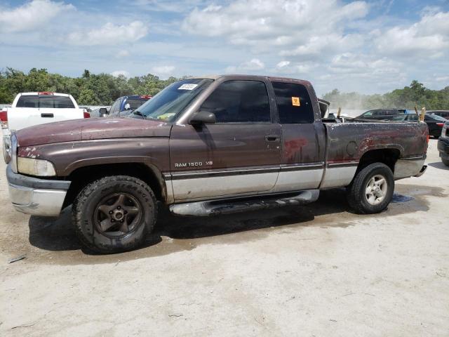 1B7HC13Z7VJ549173 - 1997 DODGE RAM 1500 BURGUNDY photo 1