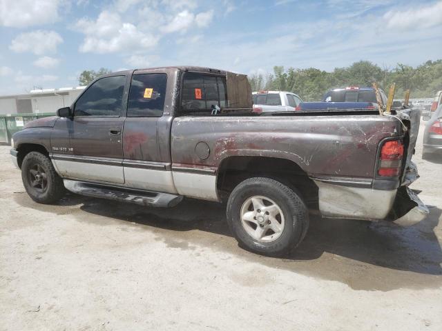 1B7HC13Z7VJ549173 - 1997 DODGE RAM 1500 BURGUNDY photo 2