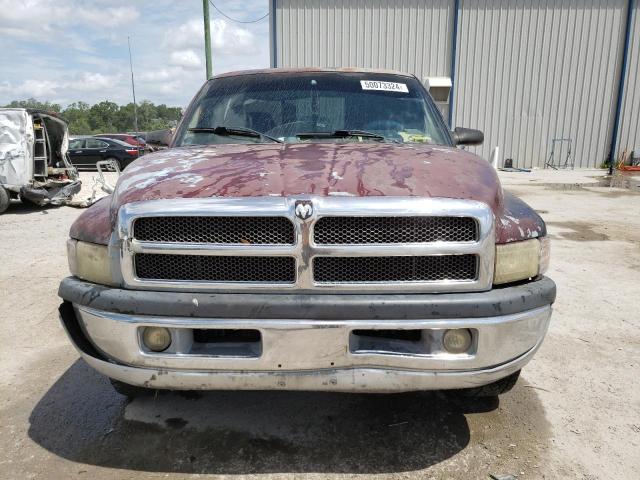 1B7HC13Z7VJ549173 - 1997 DODGE RAM 1500 BURGUNDY photo 5