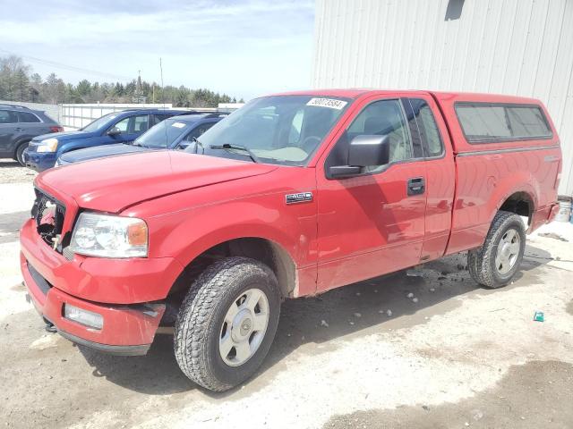 1FTRF14W34NC51548 - 2004 FORD F150 RED photo 1