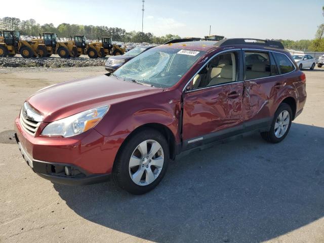 4S4BRBLC3B3412166 - 2011 SUBARU OUTBACK 2.5I LIMITED RED photo 1