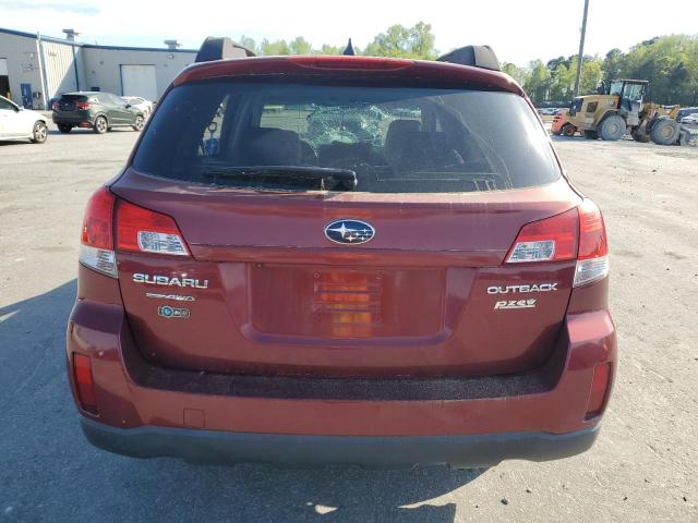 4S4BRBLC3B3412166 - 2011 SUBARU OUTBACK 2.5I LIMITED RED photo 6