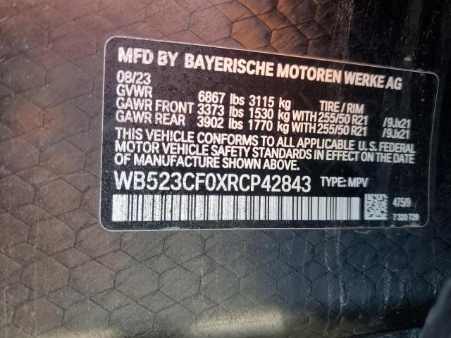WB523CF0XRCP42843 - 2024 BMW IX XDRIVE50 Qara foto 12