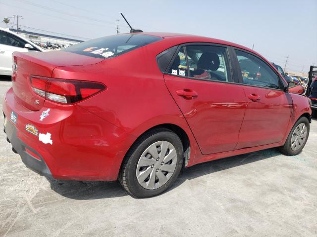 3KPA24AB9KE172561 - 2019 KIA RIO S RED photo 3