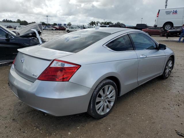 1HGCS22858A002226 - 2008 HONDA ACCORD EXL SILVER photo 3