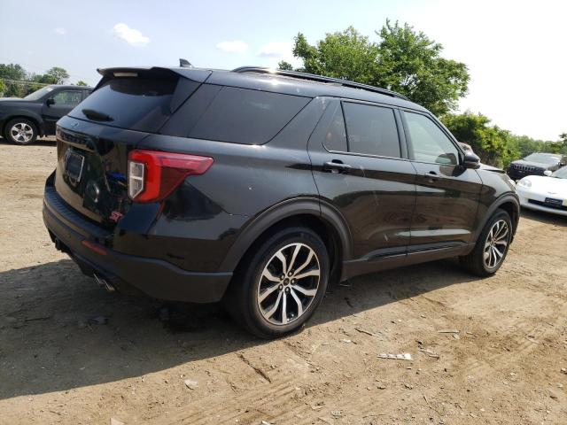 1FM5K8GC0LGB33489 - 2020 FORD EXPLORER ST BLACK photo 3