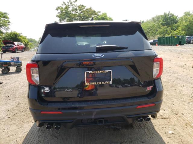 1FM5K8GC0LGB33489 - 2020 FORD EXPLORER ST BLACK photo 6