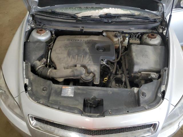 1G1ZC5EU0BF121109 - 2011 CHEVROLET MALIBU 1LT SILVER photo 11