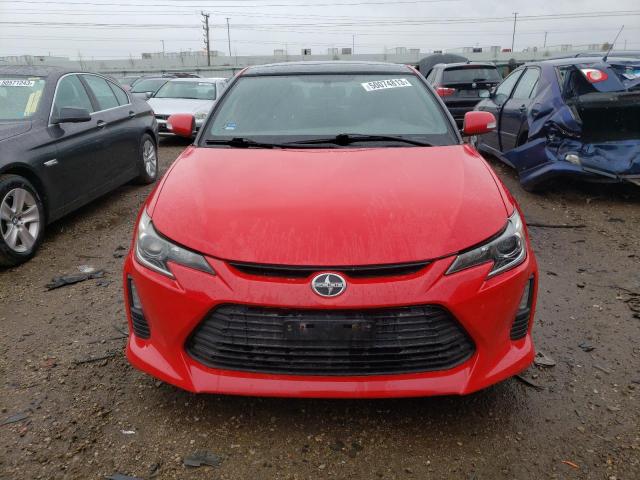 JTKJF5C7XFJ002133 - 2015 TOYOTA SCION TC RED photo 5