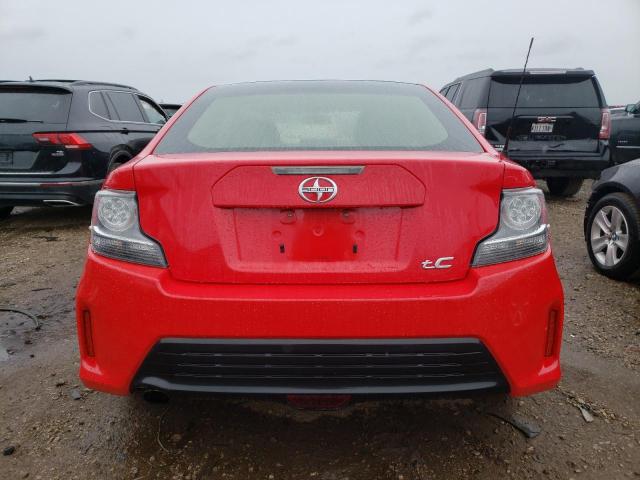 JTKJF5C7XFJ002133 - 2015 TOYOTA SCION TC RED photo 6