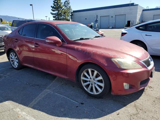 JTHBK262895086521 - 2009 LEXUS IS 250 RED photo 4