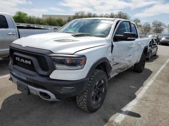 1C6SRFLT7KN555404 - 2019 RAM 1500 REBEL WHITE photo 1