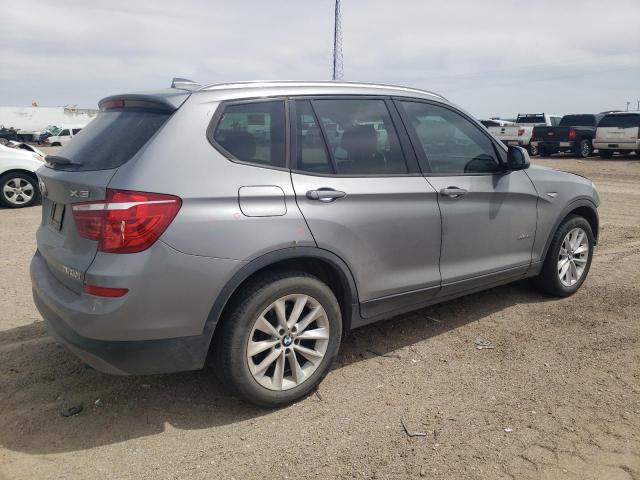 5UXWX9C53F0D44787 - 2015 BMW X3 XDRIVE28I GRAY photo 3