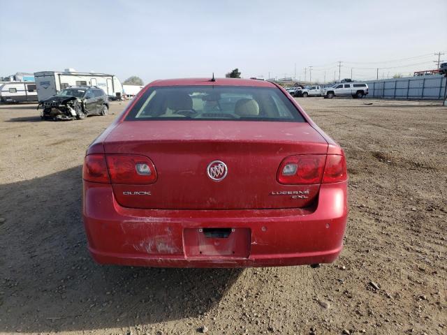 1G4HD57237U167589 - 2007 BUICK LUCERNE CXL MAROON photo 6