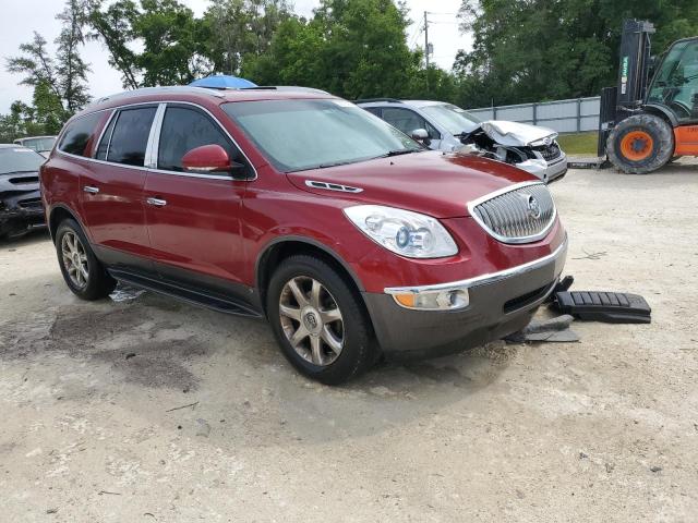 5GALRBED7AJ235258 - 2010 BUICK ENCLAVE CXL RED photo 4