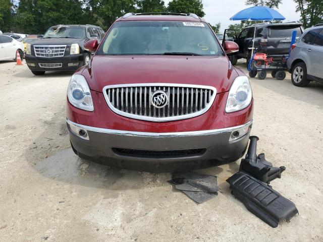 5GALRBED7AJ235258 - 2010 BUICK ENCLAVE CXL RED photo 5