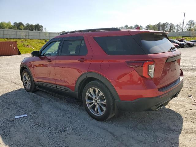 1FM5K8GC7LGA04097 - 2020 FORD EXPLORER ST BURGUNDY photo 2