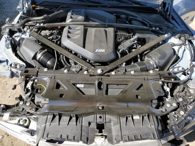 WBS43AY08RFT28739 - 2024 BMW M3 COMPETITION GRAY photo 11