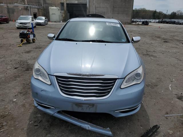 1C3CCBCGXDN706334 - 2013 CHRYSLER 200 LIMITED BLUE photo 5