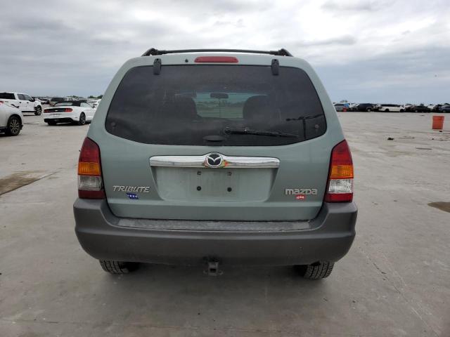 4F2CZ96114KM06385 - 2004 MAZDA TRIBUTE ES 绿色 照片 6