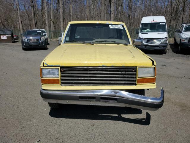 1FTCR10AXKUA10760 - 1989 FORD RANGER YELLOW photo 5