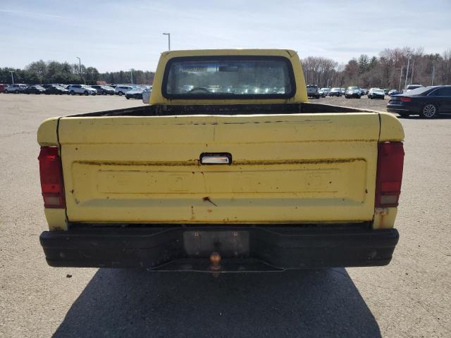 1FTCR10AXKUA10760 - 1989 FORD RANGER YELLOW photo 6