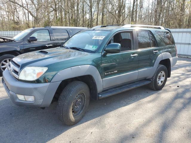 JTEBU14R030007302 - 2003 TOYOTA 4RUNNER SR5 GREEN photo 1