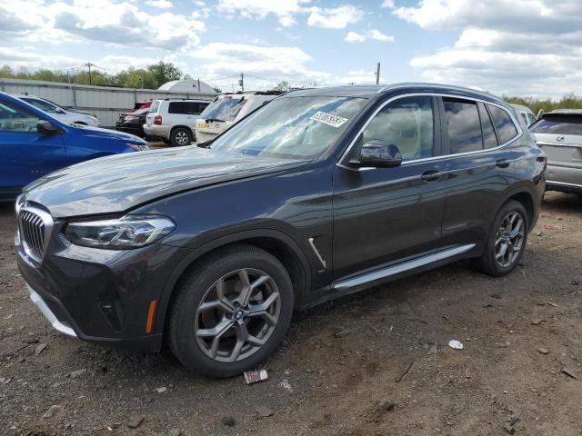 5UX53DP09N9M48975 - 2022 BMW X3 XDRIVE30I CHARCOAL photo 1