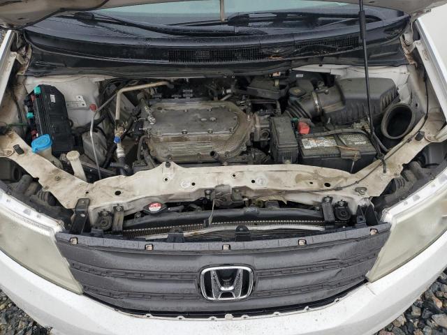 5FNRL5H45DB082219 - 2013 HONDA ODYSSEY EX WHITE photo 12