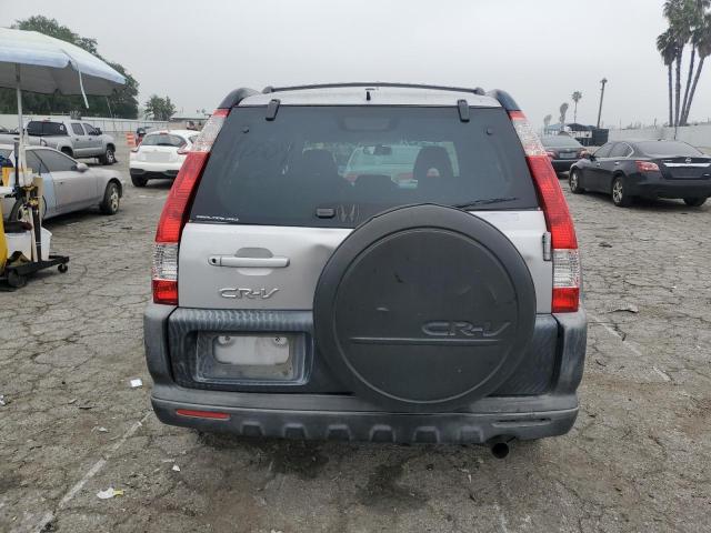 JHLRD78855C042364 - 2005 HONDA CR-V EX SILVER photo 6