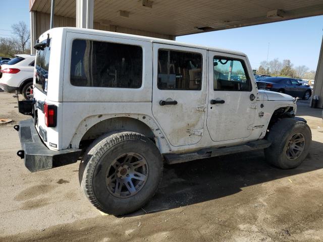 1C4BJWEG4CL174395 - 2012 JEEP WRANGLER U SAHARA WHITE photo 3