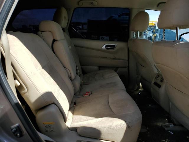 5N1AR2MM8EC604433 - 2014 NISSAN PATHFINDER S BROWN photo 11